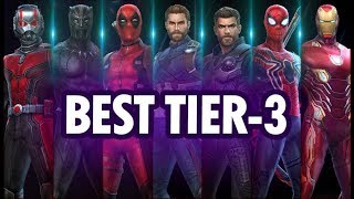 Tier-3 Ranking From Worst To Best - MARVEL Future Fight