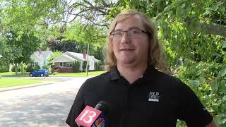 Overnight storms leave damage across Indiana