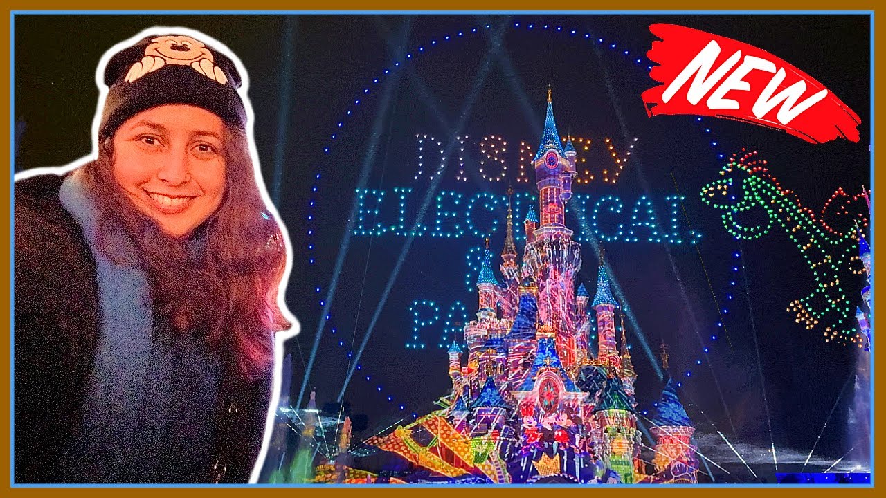 NEW Drone Show at DISNEYLAND PARIS! Disney Electrical SKY Parade PREMIERE 2024 | Rosalie Dinner! AD