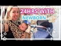 DITL 24 HOURS WITH A NEWBORN | FIRST TIME MUM