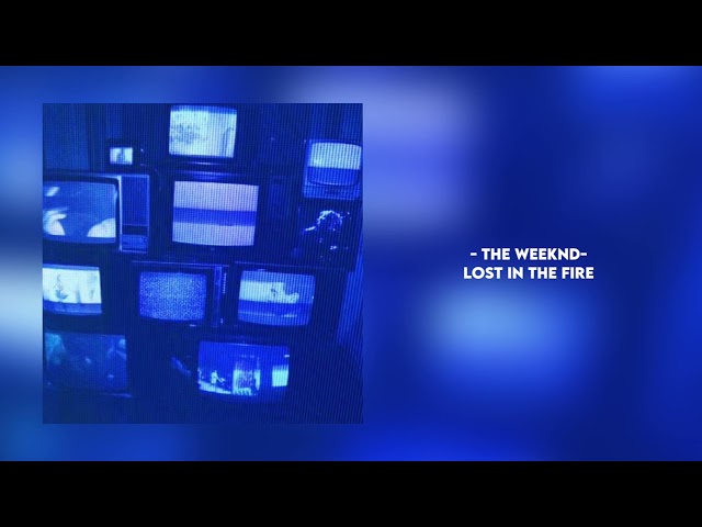 the weeknd - lost in the fire || sped up class=