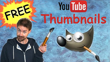 How to make a YouTube thumbnail with gimp