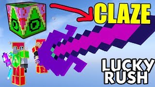 Claze Lucky Block = OP | Minecraft Lucky Rush