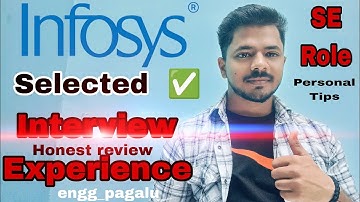 Infosys Interview Experience | System Engineer | Honest Review & Personal Tips @Engg_pagalu