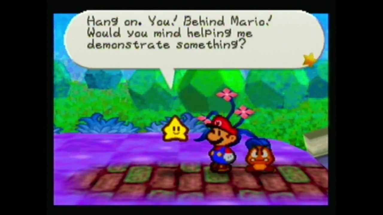 Paper Mario 14 Prologue Action Commands YouTube