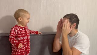 My Baby's Priceless Reaction to Daddy's Beard Shave!