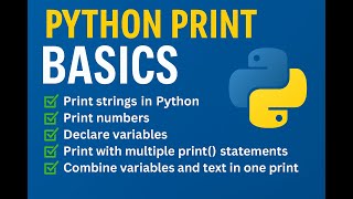 3.Python for Data Engineer | Fresher | Print Statement | Strings, Numbers & Variables Explained