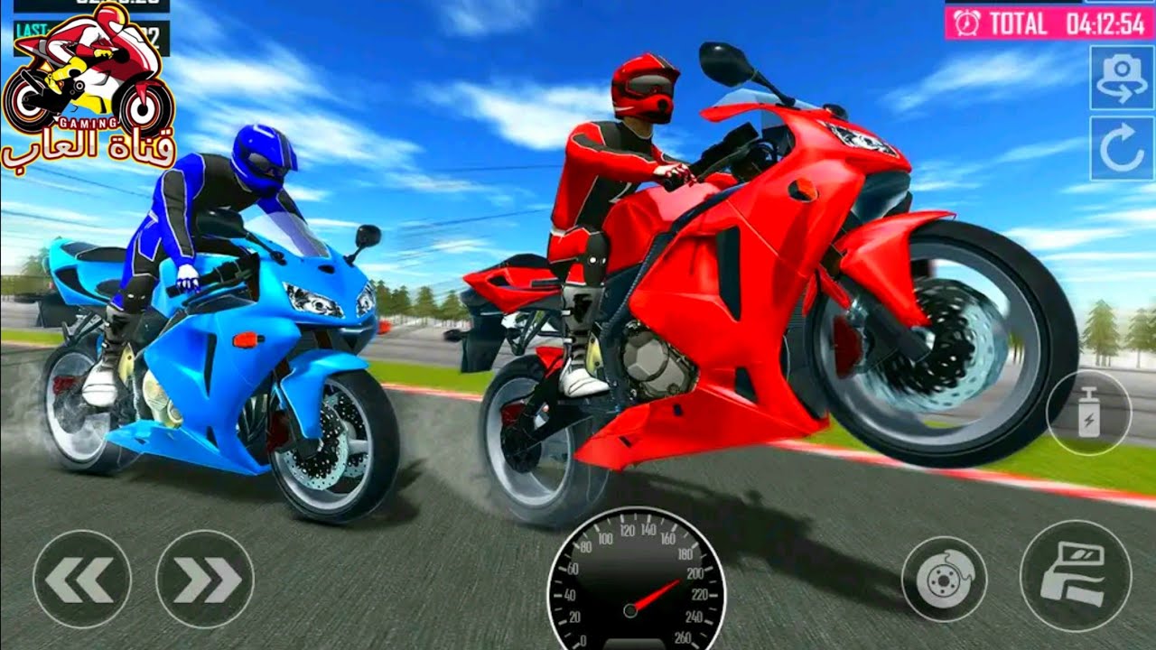 اجمل لعبة سباق دراجات نارية بطح سريعة#2 Real Bike Racing 2021-Extreme Bike  Racing Games-سباق ميتورات - YouTube