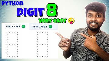 Digit 8 | My Python practice | Coding practice- 15 | by shiva prasad m  #python #pythonforbeginners