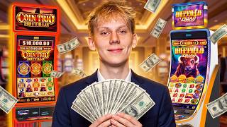 I ONLY Played Buffalo Slot Machine's at the BIGGEST Casino in the World!