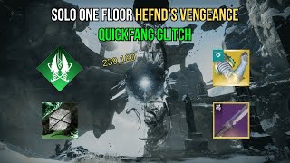 Hefnd's Vengeance ONE SHOT With QUICKFANG Sword!