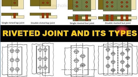 RIVETED JOINTS & TYPES & SPACING OF RIVET SHEET METAL (ALLIED TRADE) CLASS 30 FITTER 1st YR WK NO.18