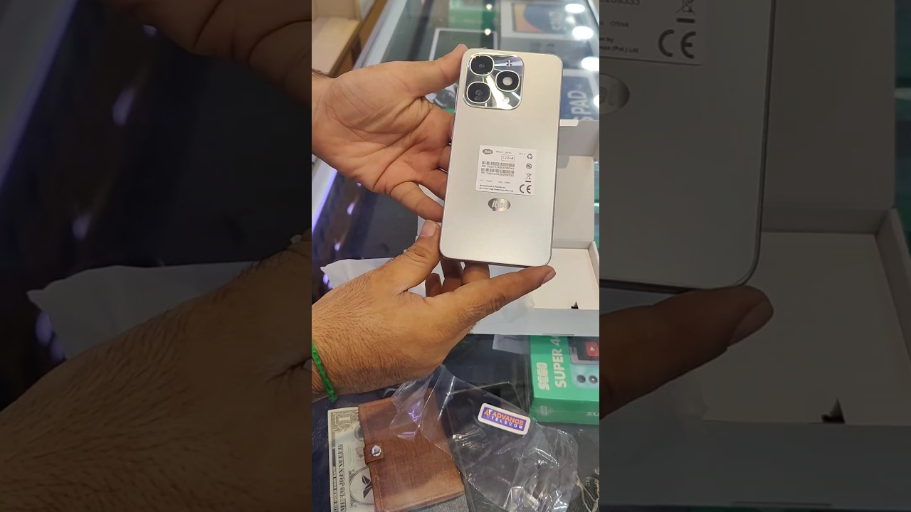 Itel A90 Space Titanium Unboxing 4+128