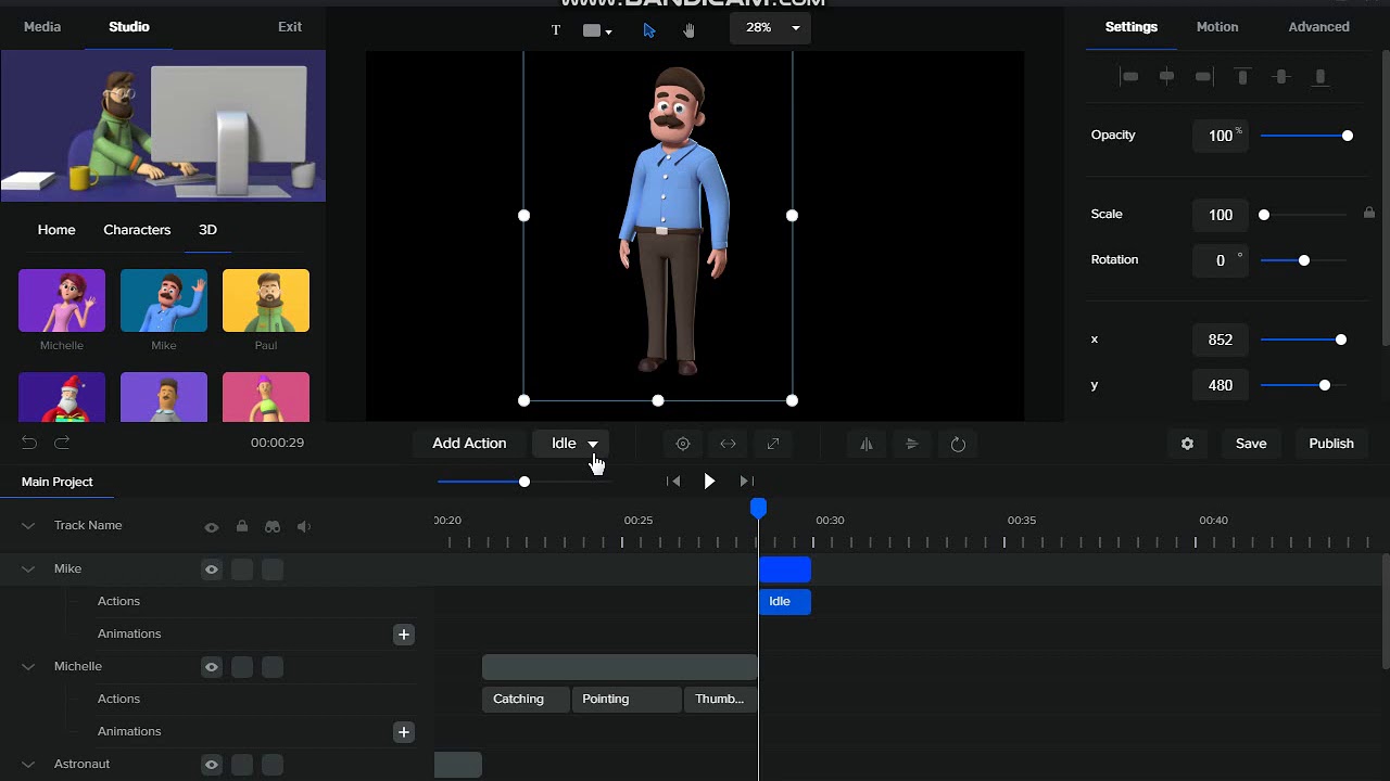 3D characters of CreateStudio Software - YouTube