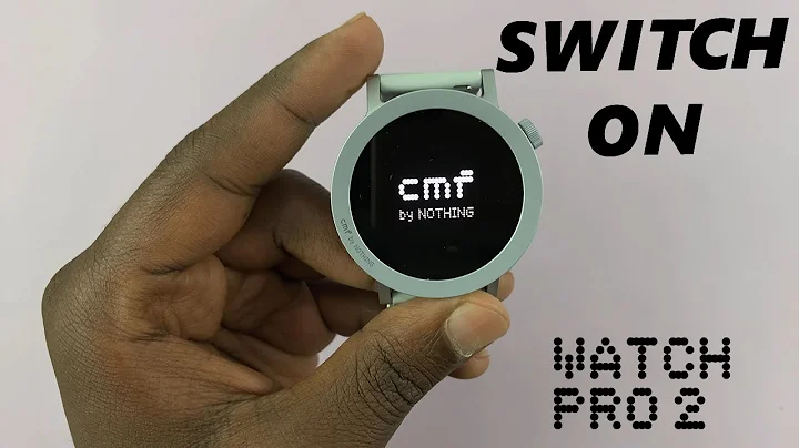 How To Turn ON CMF By Nothing Watch Pro 2