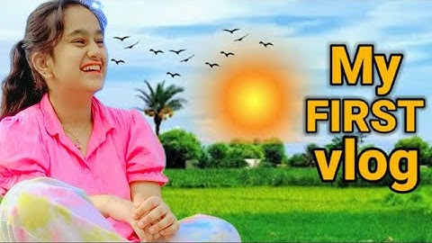 My first vlog 😍 | my first vlog video 2025 || please support me 🙏 |