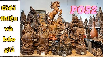P052- giới thiệu và báo giá tác phẩm gỗ trắc// Tượng gỗ trắc Thế Quyết 0396205625
