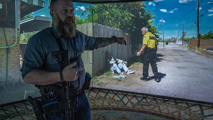 VirTra V-300® Judgemental Simulation Training + VirTra  Roundless Tetherless Drop-in Recoil Kits.