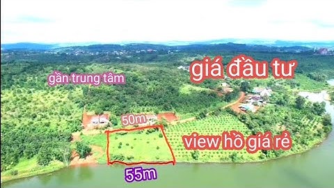 bán view hồ nghỉ dưỡng. 50m mặt đường bê tông khu đông dân cư.
