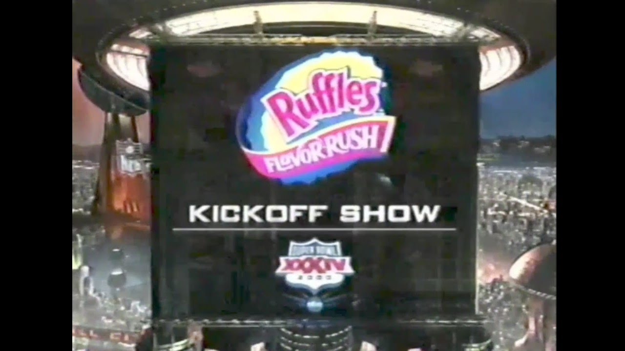 Super Bowl XXXIV Ruffles Flavor Rush Kickoff Show Opening YouTube