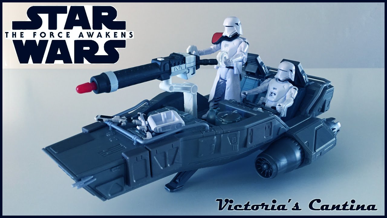 Star Wars: The Force Awakens First Order Snowspeeder Review