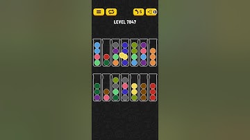 Ball Sort Puzzle Level 7847