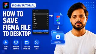 How to Save Figma File to Desktop | Download Figma File to Computer