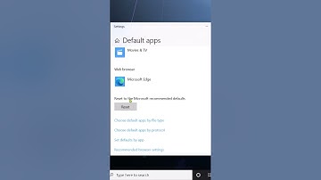 How to change default application for each file format in windows 10