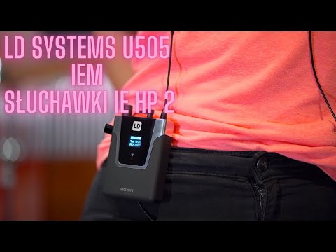 LD Systems U505 IEM / słuchawki IE HP 2