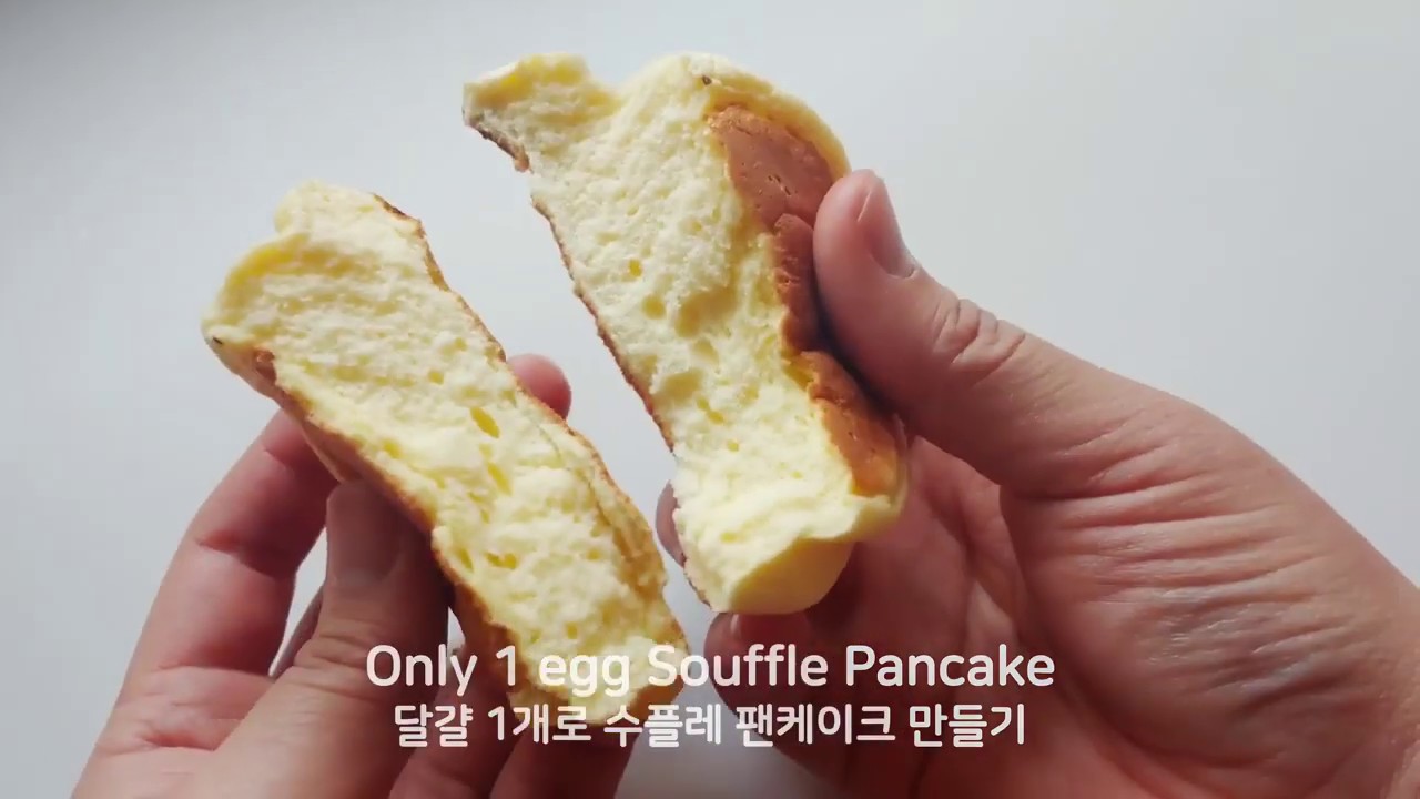 Only 1 egg Souffle Pancake Recipe ! Soft & Fluffy Pancakes YouTube