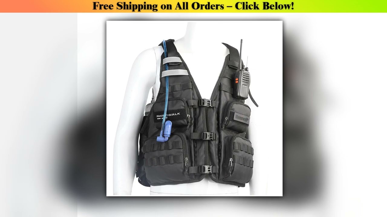 Rhinowalk Motor Riding Vest Universal Cycling Backpack Portable Outdoor Traveling Sporting Pack