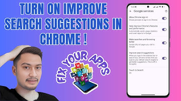 How to Turn On Improve Search Suggestions in Google Chrome
