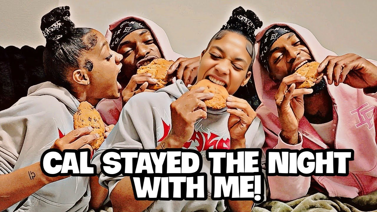 CAL STAYED THE NIGHT WITH ME! *he wants to get married*