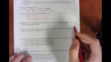 Stat 111 Practice Exam 2 Questions 25-31