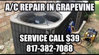 Grapevine Air Conditioning Repair 817-382-7088 by Seal Heating and Air 2,517 views 8 years ago 51 seconds