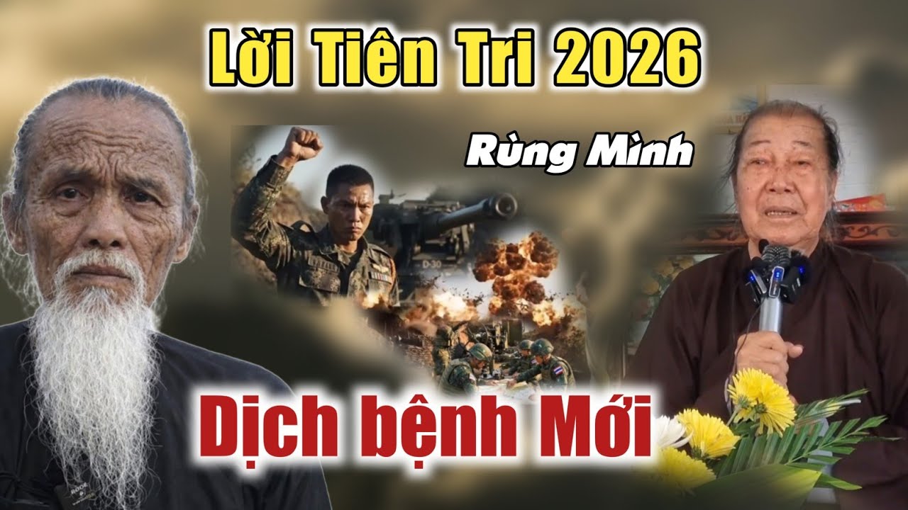 Sấm truyền lời tiên tri 2026 dị.ch bịnh mới nghe rùng mình ông 10 lon chia sẻ Phật Pháp