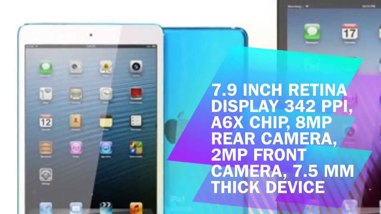 iPad Mini 2 to feature apple A6x chipset & More - YouTube iPad Mini 2 to feature apple A6x chipset & More - YouTube