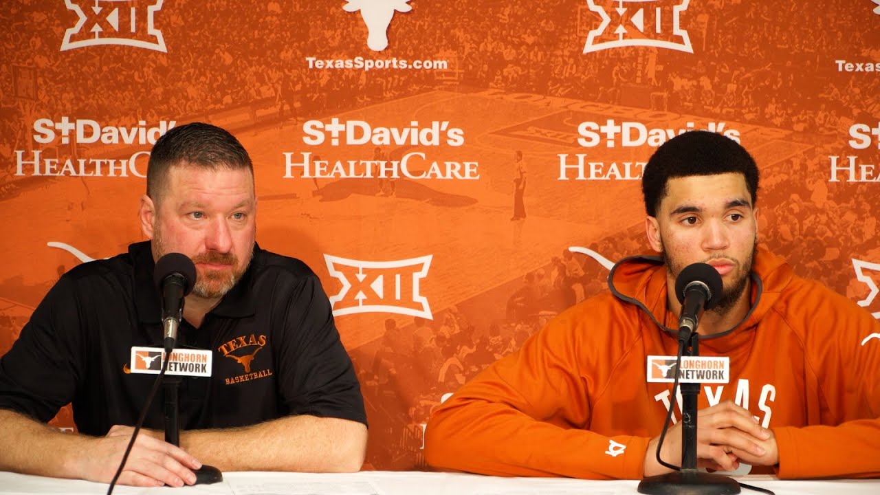 Texas Men's Basketball Postgame Press Conference vs San Jose State [Nov