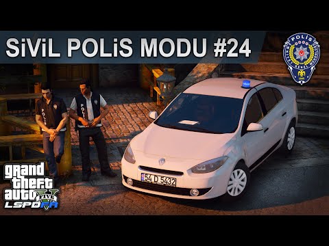 GTA 5 SİVİL POLİS MODU #24 | RENAULT FLUENCE | LSPDFR