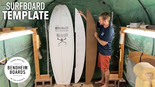 Make A Surfboard Template From An Online Download