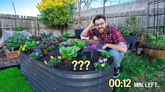 I Tried To Build A New Garden Bed In One Day