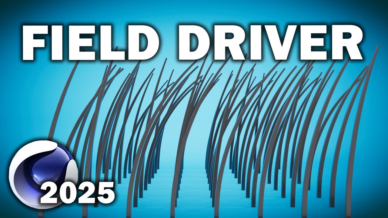 Cinema 4d 2025: Field Driver