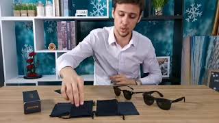 Amazon com Polarized Sunglasses for Men and Women Semi Rimless Frame Driving Sun glasses 100% UV Bl