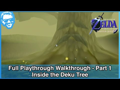 002) Zelda: OOT Master Quest 100% Walkthrough - Inside the Deku Tree 