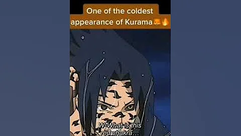 One of the coldest appearances of Kurama