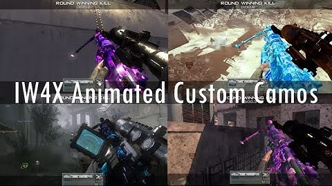 IW4X Animated Custom Camos