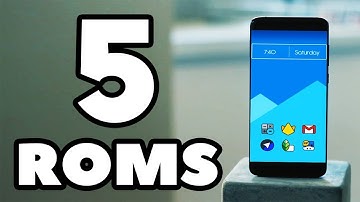 Top 5 BEST Android Custom ROMS  - Flasholic Special