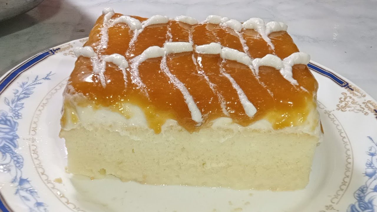 لو لسه مجربتهاش فيتك نص عمرك كيكه الحليب باسهل طريقة احفظي الفديو ده عندك لرمضان 