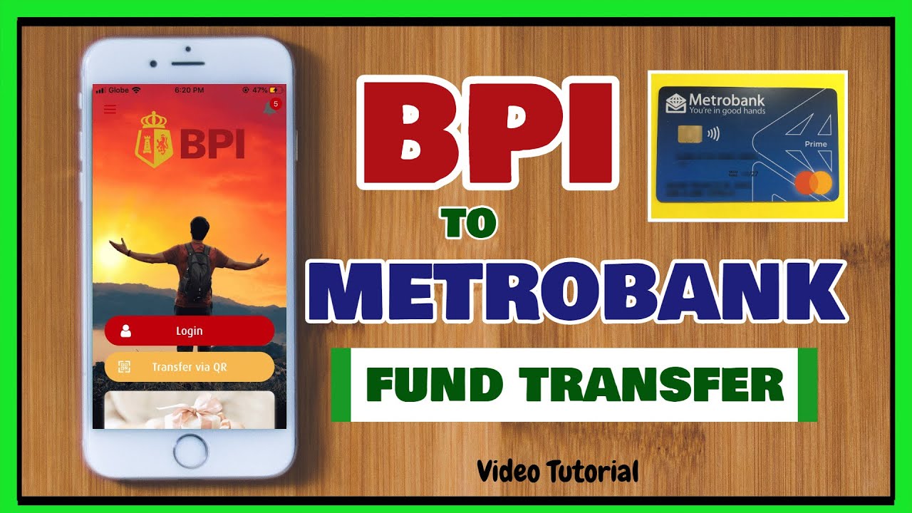 BPI To Metrobank How To Transfer Money From BPI Online Banking To 