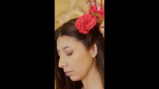 Nelly & Darlene 💐 😌 ASMR massage, hair treatment & whispering #asmr #shorts #massage